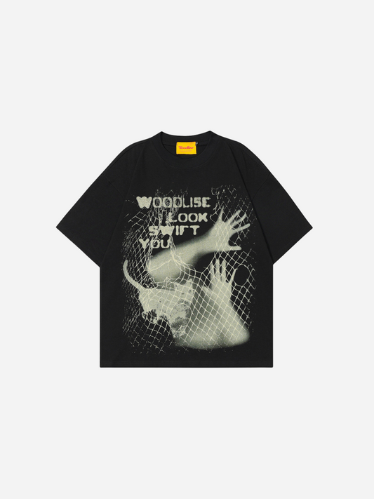 Fnacha EdgeFade Retro Print Tee