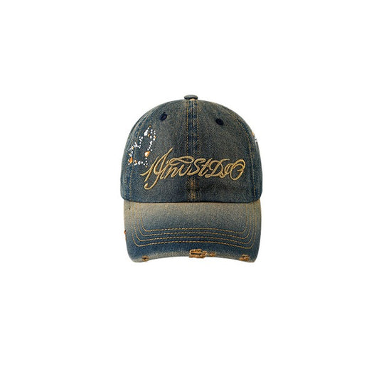 Fnacha denim baseball cap