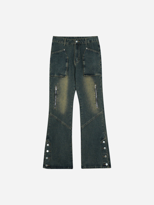 Trendy leicht ausgestellte Jeans von fnacha