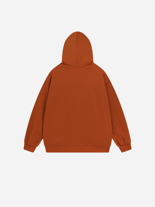 fnacha embroidered velvet hoodie
