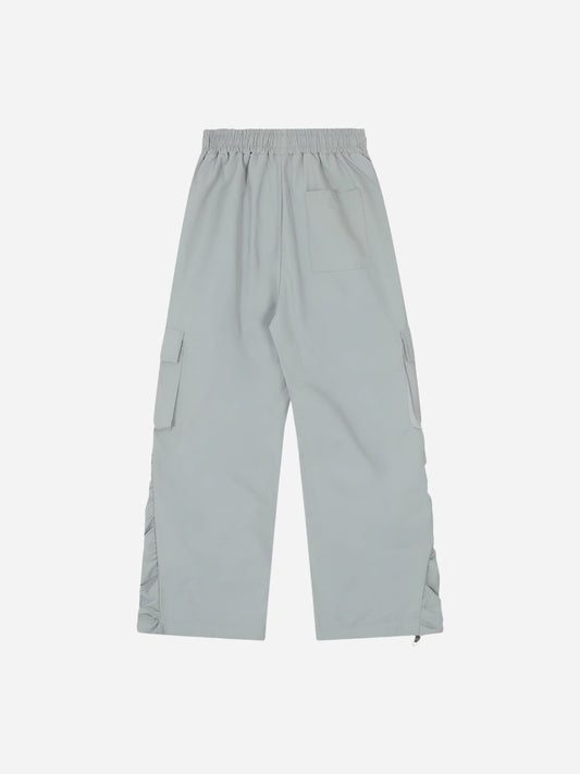 fnacha multi-pocket cotton trousers