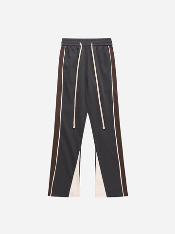 Fnacha contrast color loose fit pants