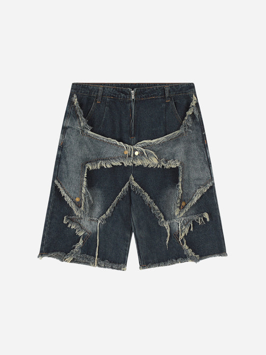 Denim shorts from fnacha fashion brand