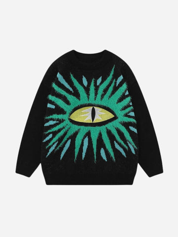 Fnacha loose embroidered sweatshirt