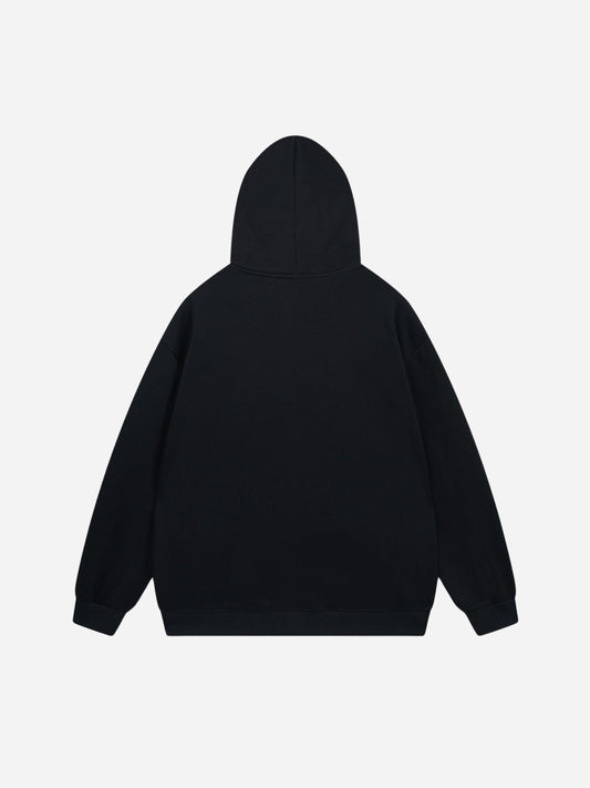 Fleece hoodie designed by fnacha