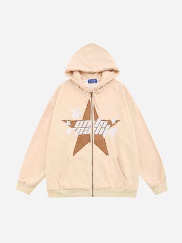 fnacha five-pointed star hoodie