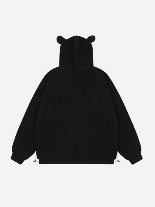 fnacha cartoon bear hooded jacket coat