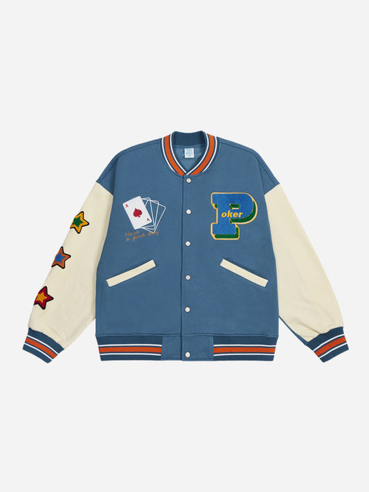 fnacha joker baseball jacket