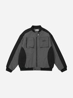 Cotton lined baseball jacket