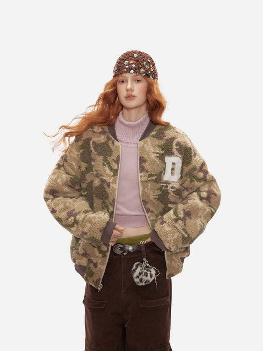 Fnacha Camouflage Cotton Lined Jacket