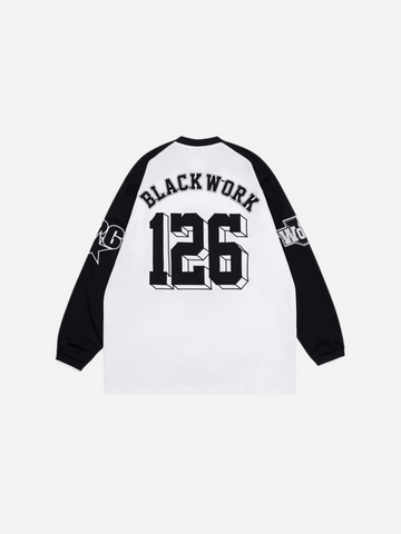Sudaderas con capucha bordadas con letras y números