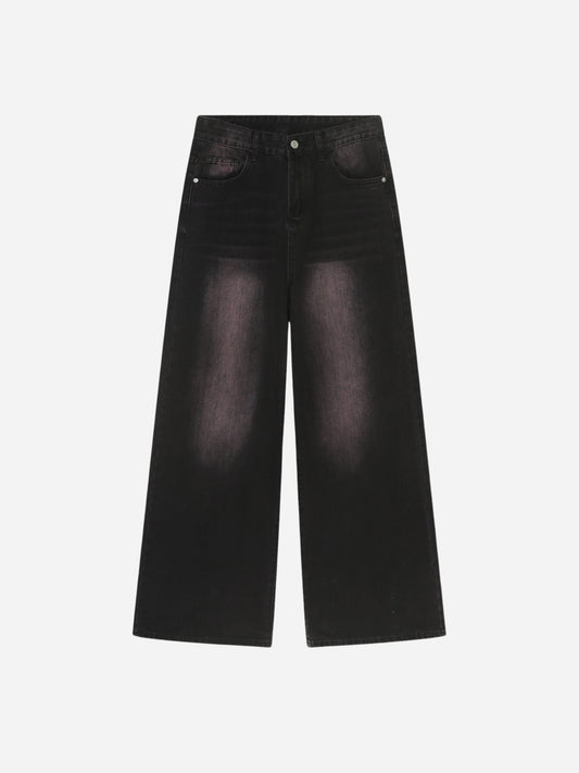 Lockere Jeans mit weitem Bein Fnacha