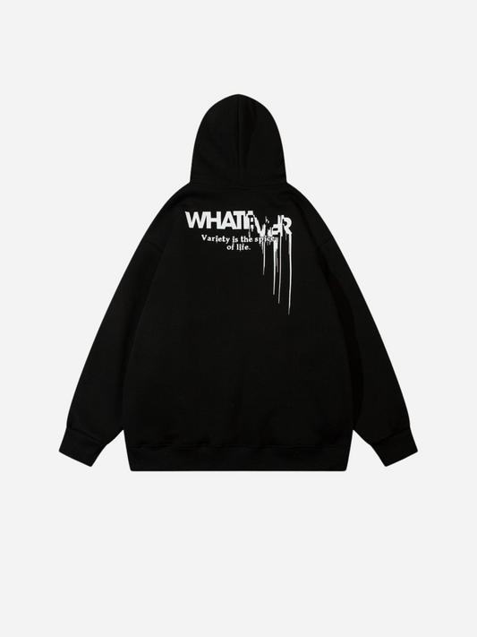Loose letter print hoodie from Fnacha