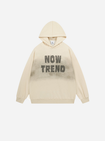 Sudadera con capucha y monograma bordado de Fnacha