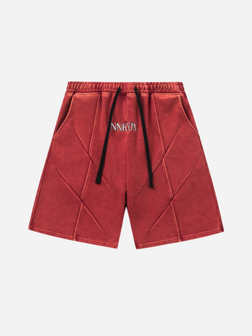 Locker geschnittene Shorts „Fnacha“ mit Stickerei