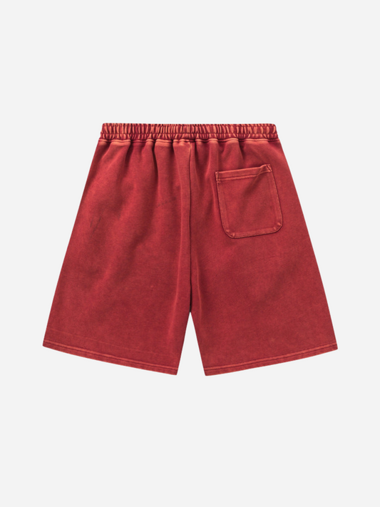 Locker geschnittene Shorts „Fnacha“ mit Stickerei