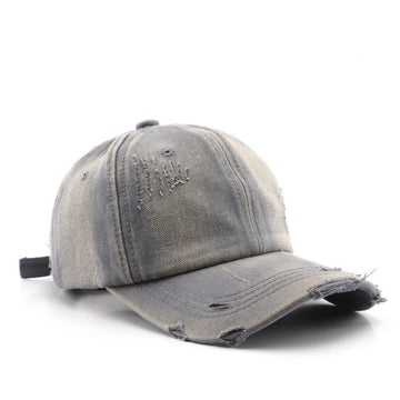 Fnacha distressed denim hat